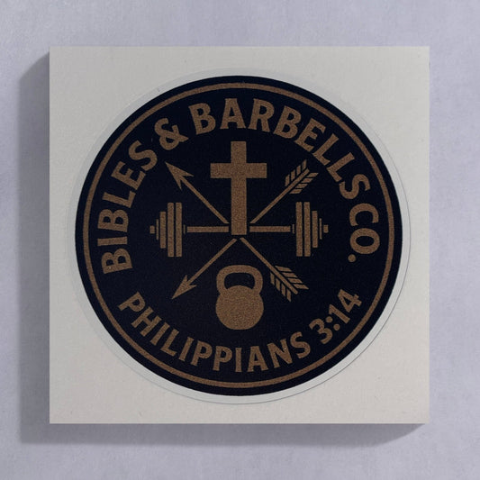 Sticker - Philippians 3:14 Emblem - My Store