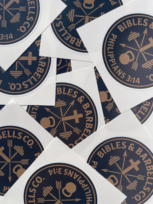Sticker - Philippians 3:14 Emblem - My Store